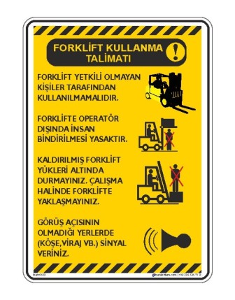 Forklift Kullanma Talimatı