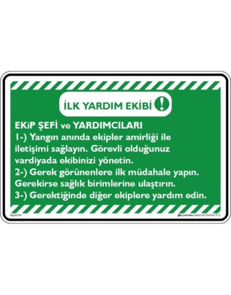 İlkyardım ekibi
