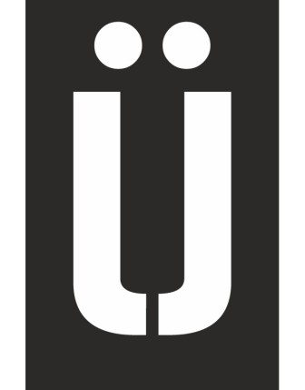 Ü Harfi Boyama Şablonu