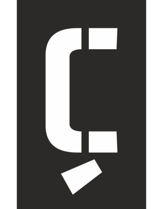 Ç Harfi Boyama Şablonu