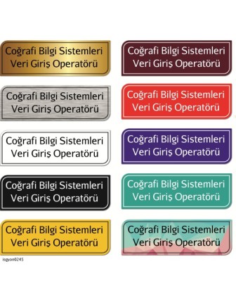 Coğrafi Bilgi Sistemleri Veri Giriş Operatörü Kapı İsimliği