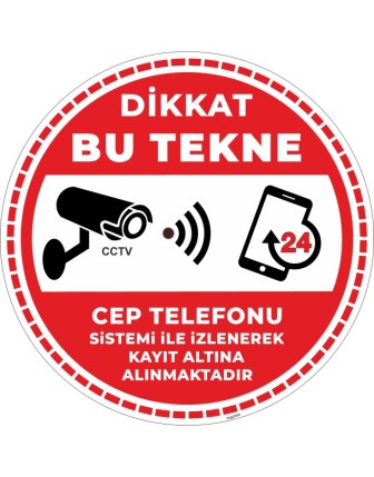 Dikkat Bu Tekne Cep Telefonu Sistemi İle İzlenerek Kayıt Altına Alınmaktadır