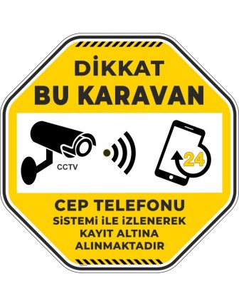 Dikkat Bu Karavan Cep Telefonu Sistemi İle İzlenerek Kayıt Altına Alınmaktadır