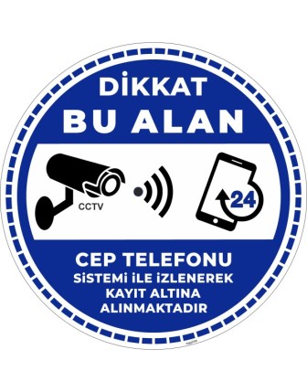 Dikkat Bu Alan Cep Telefonu Sistemi İle İzlenerek Kayıt Altına Alınmaktadır