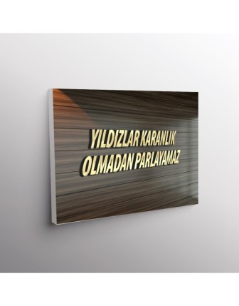 Yıldızlar Karanlık Olmadan Parlayamaz