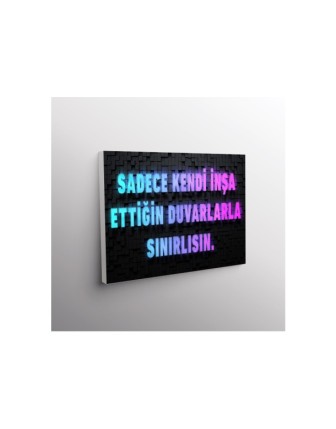 Sadece Kendi İnşa Ettiğin Duvarlarla Sınırlısın.