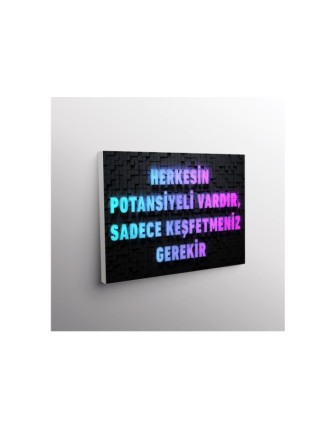 Herkesin Potansiyeli Vardır, Sadece Keşfetmeniz Gerekir.