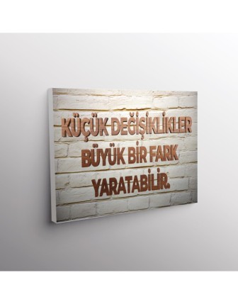 Küçük Değişiklikler Büyük Bir Fark Yaratabilir