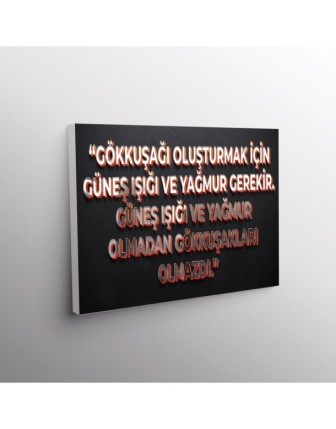 Gökkuşağı Oluşturmak İçin Güneş Işığı Ve Yağmur Gerekir. Güneş Işığı Ve Yağmur Olmadan Gökkuşakları Olmazdı.