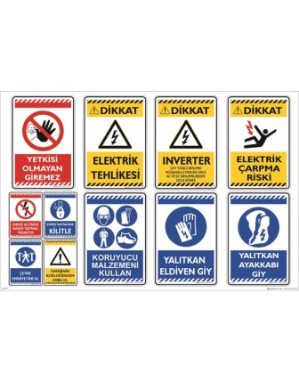 Çoklu Uyarı Levhası