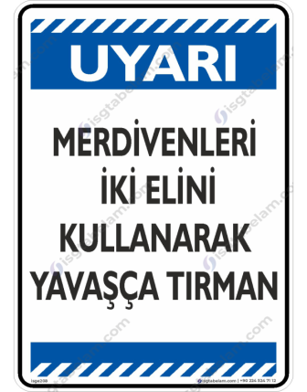 Merdivenleri İki Elini Kullanarak Yavaşça Tırman