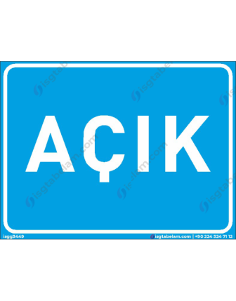 Açık