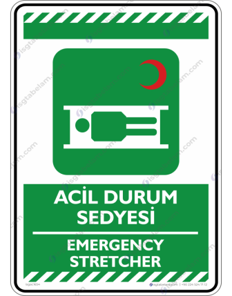 Acil Durum Sedyesi Emergency Stretcher