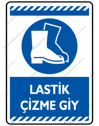 Lastik Çizme Giy