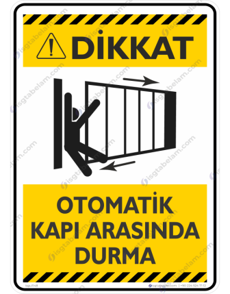 Otomatik Kapı Arasında Durma