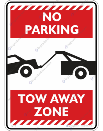 No Parking Tow Away Zone