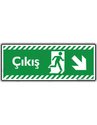 Çıkış Sağ Aşağıya Ok