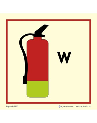 Sulu Yangın Söndürücü