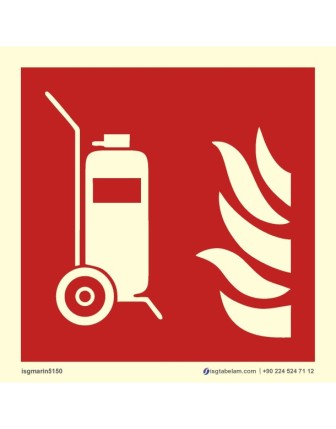 Tekerlekli Yangın Söndürücü