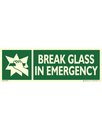 Acil Durumda Camı Kırın