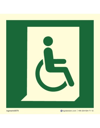 Engelli Çıkışı Sağ