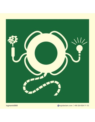 Işıklı Çizgili Dumanlı Can Simidi