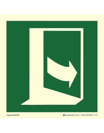 Kapı Açılır / Sola Çekilir