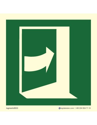 Kapı Açılır / Sağa İtilir