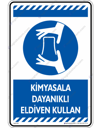 Kimyasala Dayanıklı Eldiven Kullan