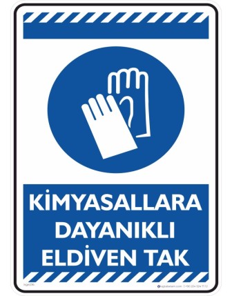 Kimyasallara Dayanıklı Eldiven Tak