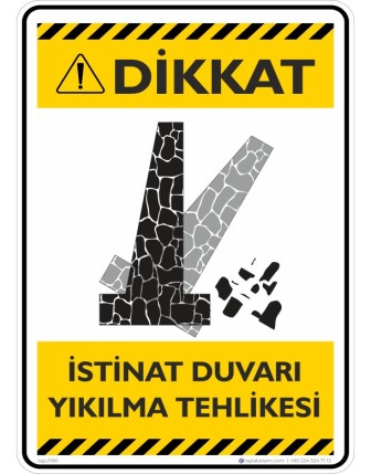 Diakkat İstinat Duvarı Yıkılma Tehlikesi