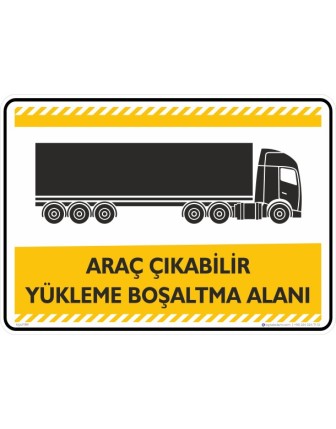 Araç Çıkabilir Yükleme Boşaltma Alanı