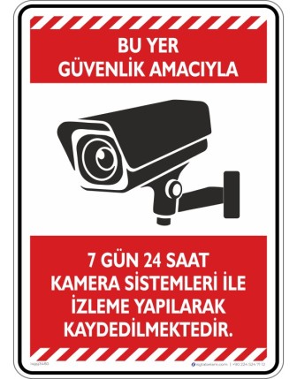 Bu Yer Güvenlik Amacıyla 7 gün 24 saat Kamera Sistemi ile İzleme Yapılarak Kaydedilmektedir