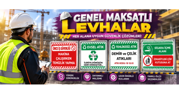 Genel Maksatlı Levhalar