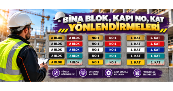 Bina - Blok - Kat - Yönlendirmeleri