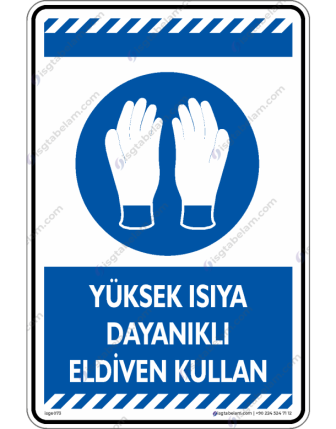 Yüksek Isıya Dayanıklı Eldiven Kullan