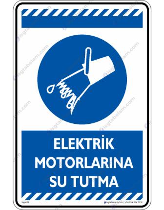Elektrik Motoruna Su Tutma