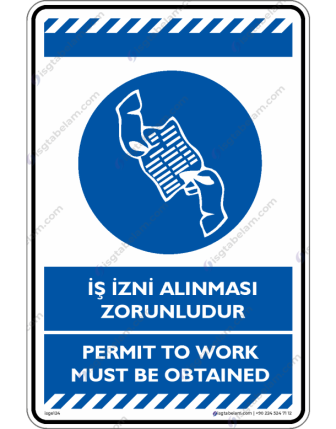 İş İzni Alınması Zorunludur
