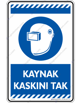 Yalıtkan Kaynak Kaskını Tak