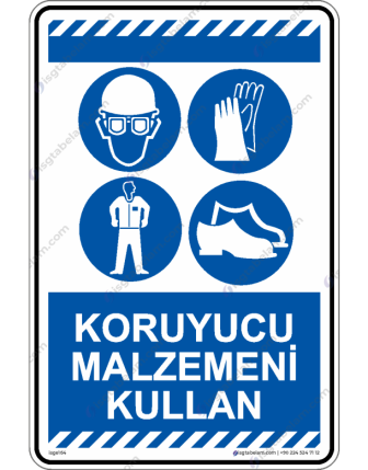 Koruyucu Malzemeni Kullan
