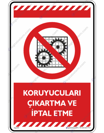 Koruyucuları Çıkartma ve İptal Etme