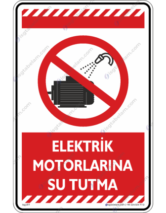 Elektrik Motorlarına Su Tutma
