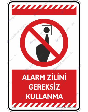 Alarm Zilini Gereksiz Kullanma