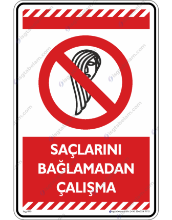 Saçlarını Bağlamadan Çalışma