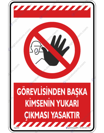 Güvenlik İşaretlerinin Yerlerini Değiştirme