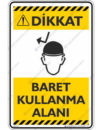 Baret Kullanma Alanı
