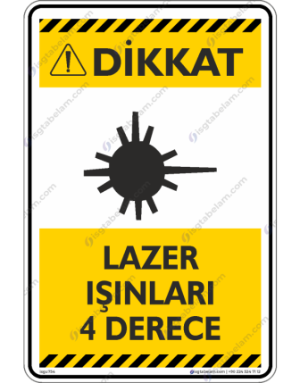 Lazer Işınları 4 derece