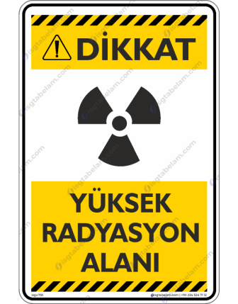 Yüksek Radyasyon Alanı
