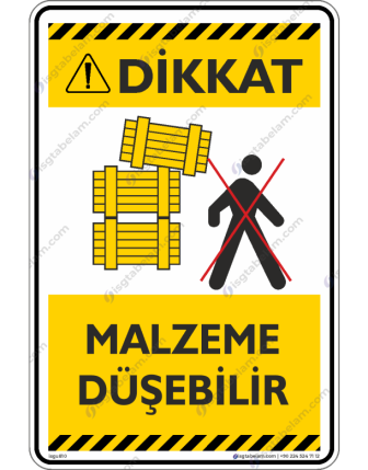 Malzeme Düşebilir