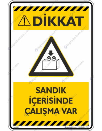 Sandık İçerisinde Çalışma Var